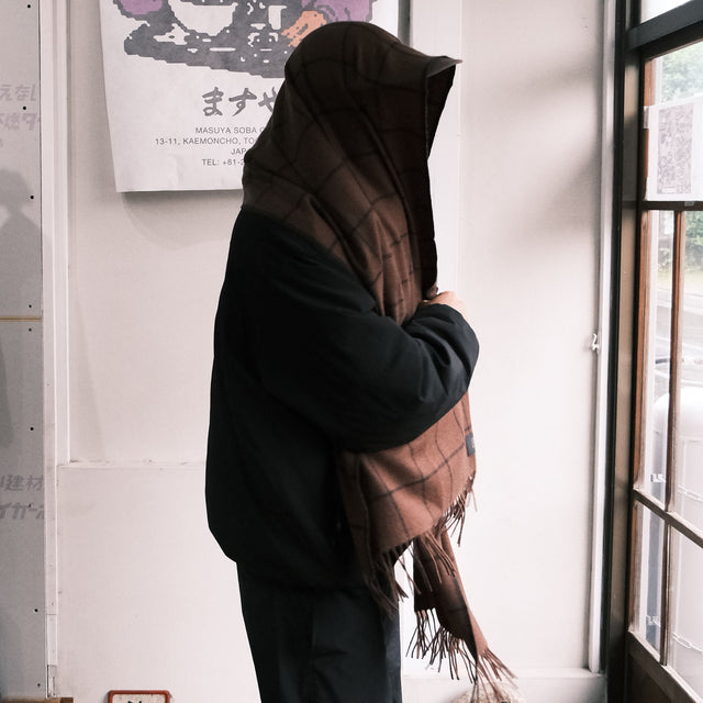 SEDAN ALL-PURPOSE "Cashmere Wool Grid Stole" [送料無料]　※10/31(Sat.) PM12:00 販売開始