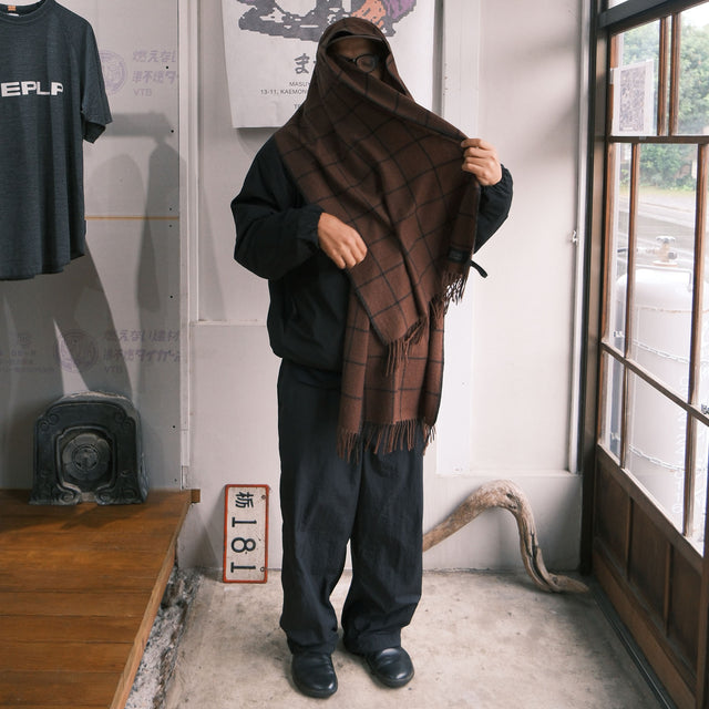 SEDAN ALL-PURPOSE "Cashmere Wool Grid Stole" [送料無料]　※10/31(Sat.) PM12:00 販売開始