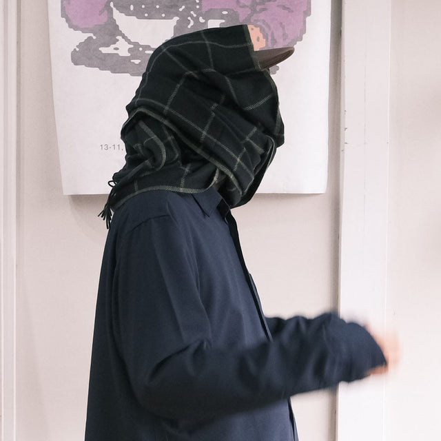 SEDAN ALL-PURPOSE "Cashmere Wool Grid Stole" [送料無料]　※10/31(Sat.) PM12:00 販売開始