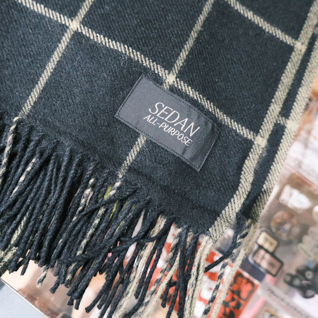SEDAN ALL-PURPOSE "Cashmere Wool Grid Stole" [送料無料]　※10/31(Sat.) PM12:00 販売開始