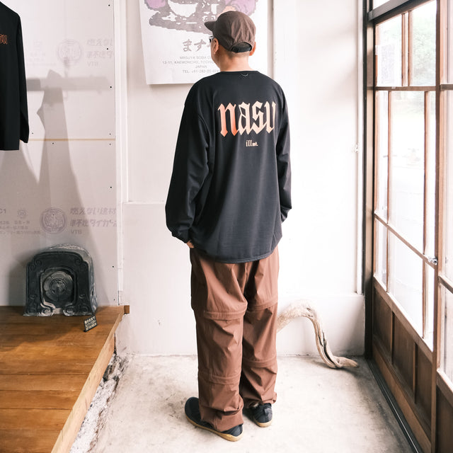 SAVE SHOCK × KAWARAKIDAKE "ILL MOUNTAIN L/S TEE [送料330円]  ※11/4(Wed.) PM21:00 販売開始
