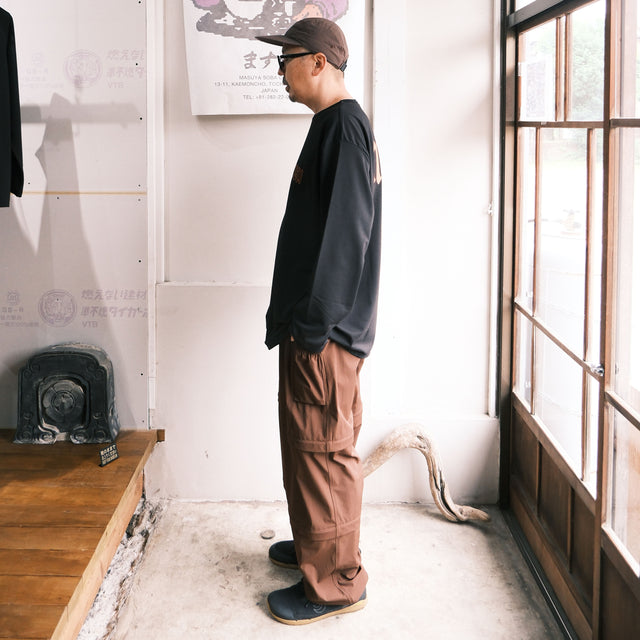 SAVE SHOCK × KAWARAKIDAKE "ILL MOUNTAIN L/S TEE [送料330円]  ※11/4(Wed.) PM21:00 販売開始