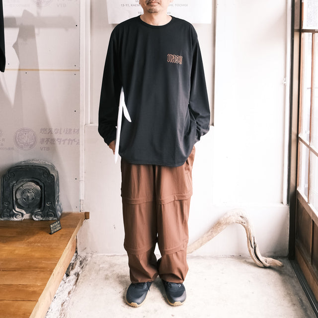 SAVE SHOCK × KAWARAKIDAKE "ILL MOUNTAIN L/S TEE [送料330円]  ※11/4(Wed.) PM21:00 販売開始