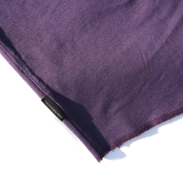 BAMBOO SHOOTS "MERINO WOOL 1/2 BASEBALL TEE -瓦奇岳別注PURPLE-"[送料250円]