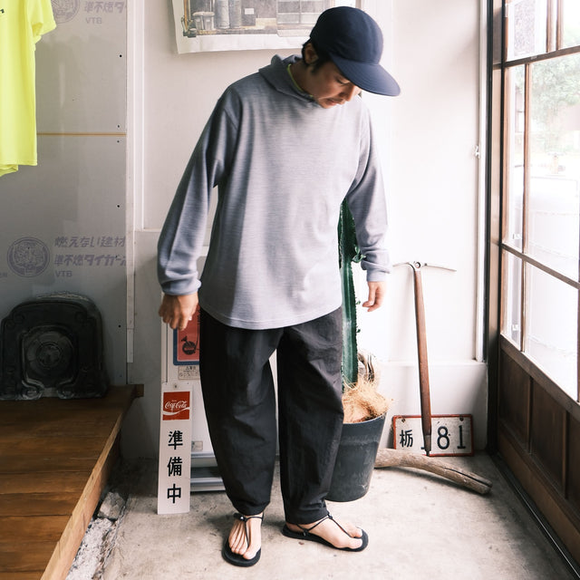 BAMBOO SHOOTS "MERINO WOOL LONG SLEEVE HOODIE" [送料250円]