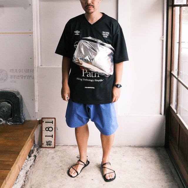 pon-sa WALKING GEAR "KANGAROO 5 way BAG SILVER METALIC w/ BAG FIT loop" [送料250円]