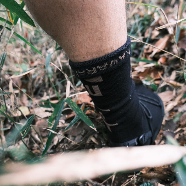 MY LOADS ARE LIGHT × NWLIT × 瓦奇岳　"Thin"G" SOCKS"   [送料250円]
