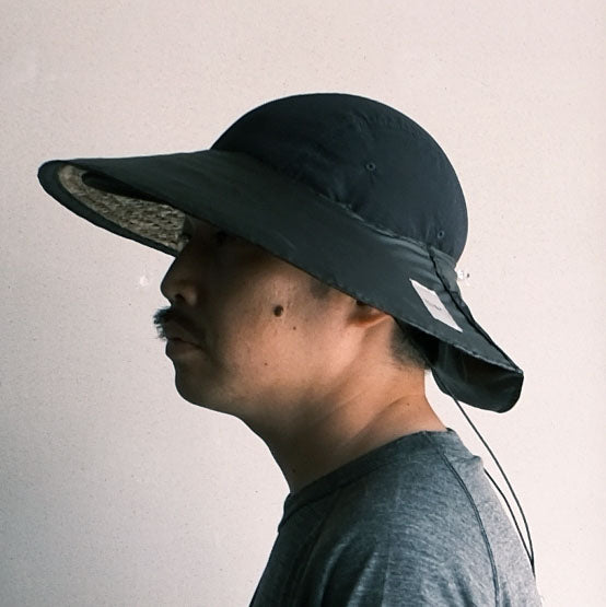 pon-sa WALKING GEAR -veːk°- "brim visor"