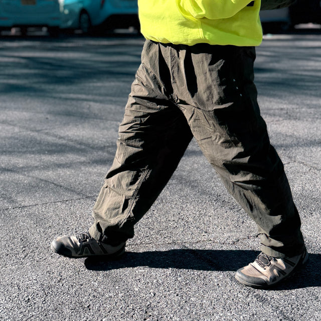 迷迭香 "NYLON HARVEST LOOSE TROUSERS" -kawaraki edition- [送料250円]