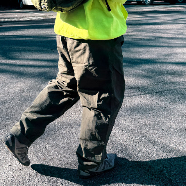 迷迭香 "NYLON HARVEST LOOSE TROUSERS" -kawaraki edition- [送料250円]