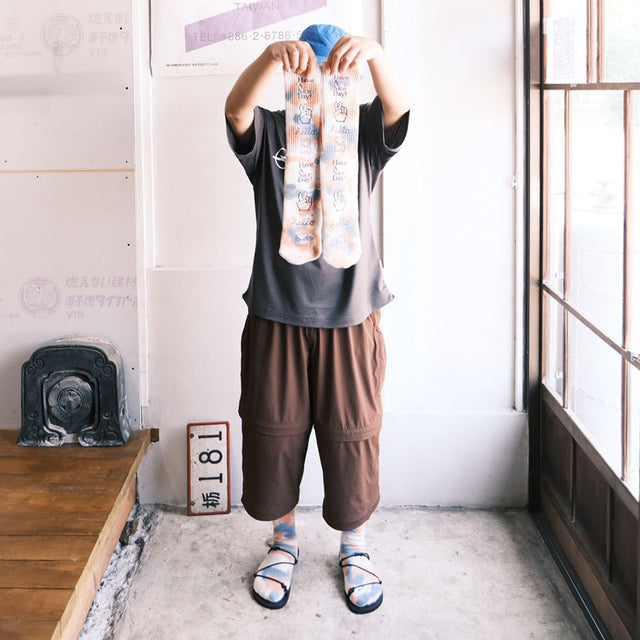 morningsnacks × 瓦奇岳 "Hi! Socks -KNICKS-" [送料250円]