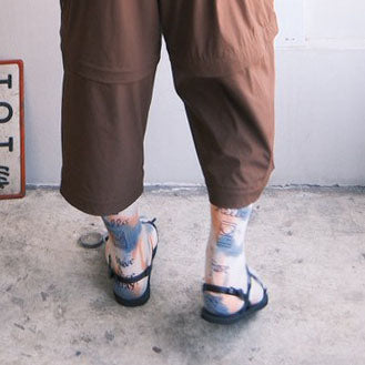 morningsnacks × 瓦奇岳 "Hi! Socks -KNICKS-" [送料250円]