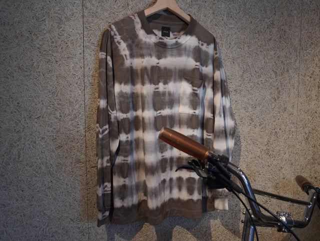 迷迭香×宝島染工 "AXIO Wool Natural Dyeing Long Sleeve TEE" [送料250円]