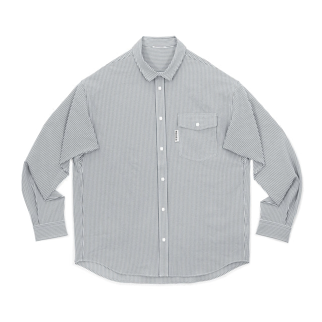 RIDGE MOUNTAIN GEAR "Basic Long Sleeve Shirt - Stripe"  [送料250円]