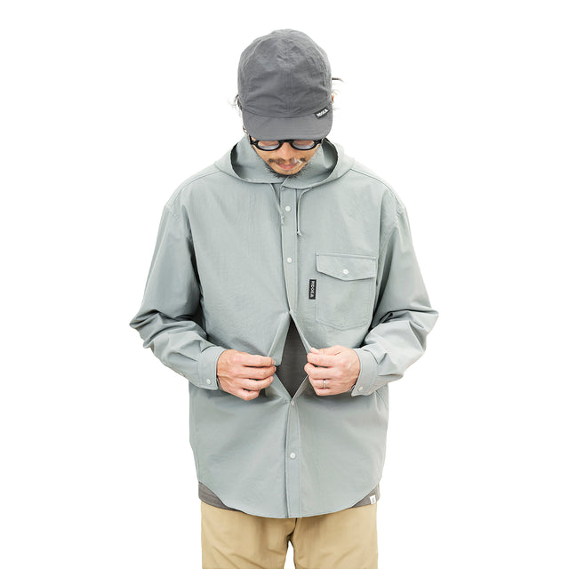 RIDGE MOUNTAIN GEAR "Hooded Long Sleeve Shirt"  [送料250円]